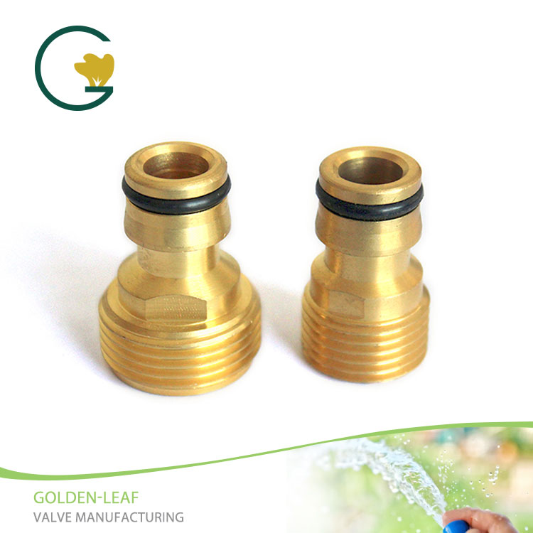 Basic steps to use a brass male adapter
