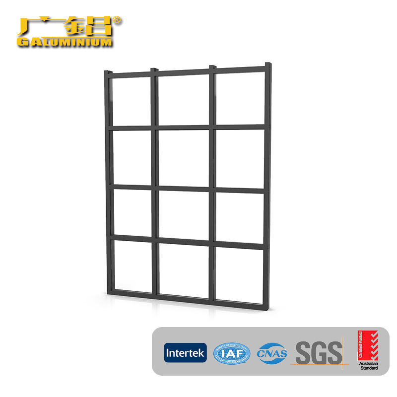 Aspects related to aluminum curtain walls