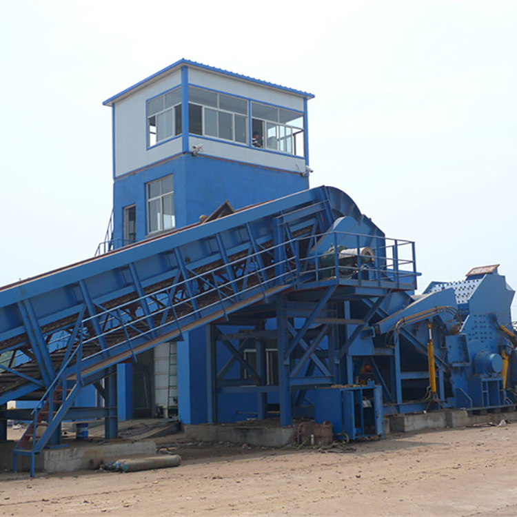 Here are the key components and features of a typical scrap shredder